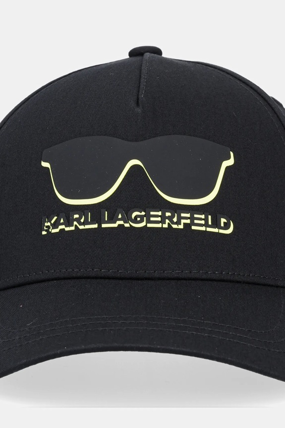 Karl Lagerfeld sapca 552123.805623 negru SS25