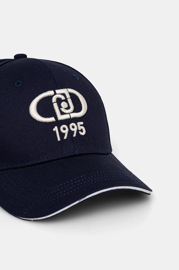 Liu Jo berretto da baseball in cotone DA5010.MA16Q blu navy SS25