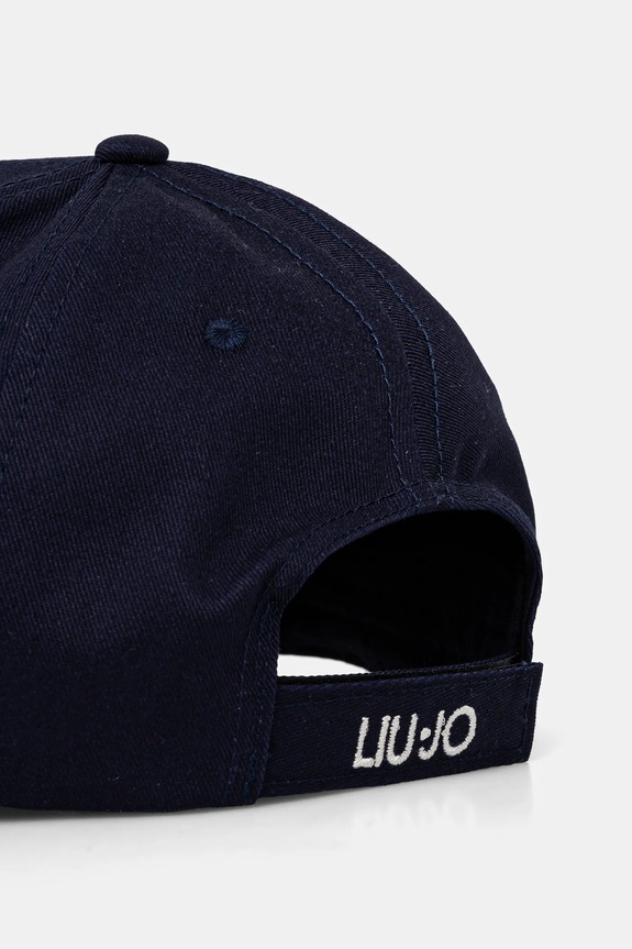 Accessori Liu Jo berretto da baseball in cotone DA5010.MA16Q blu navy