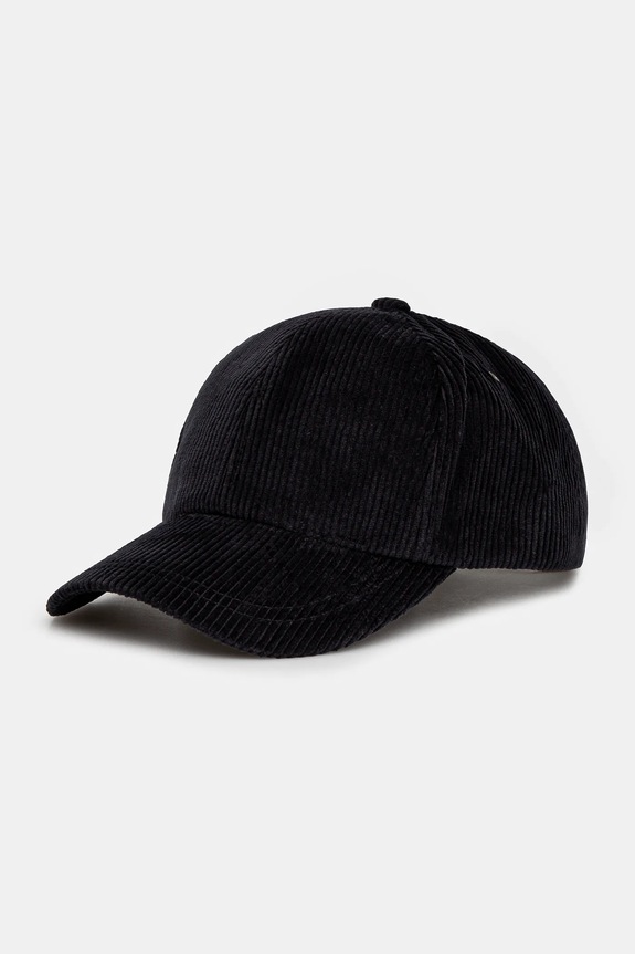 Paul Smith baseball cap plain black M1A.987DT.P01367