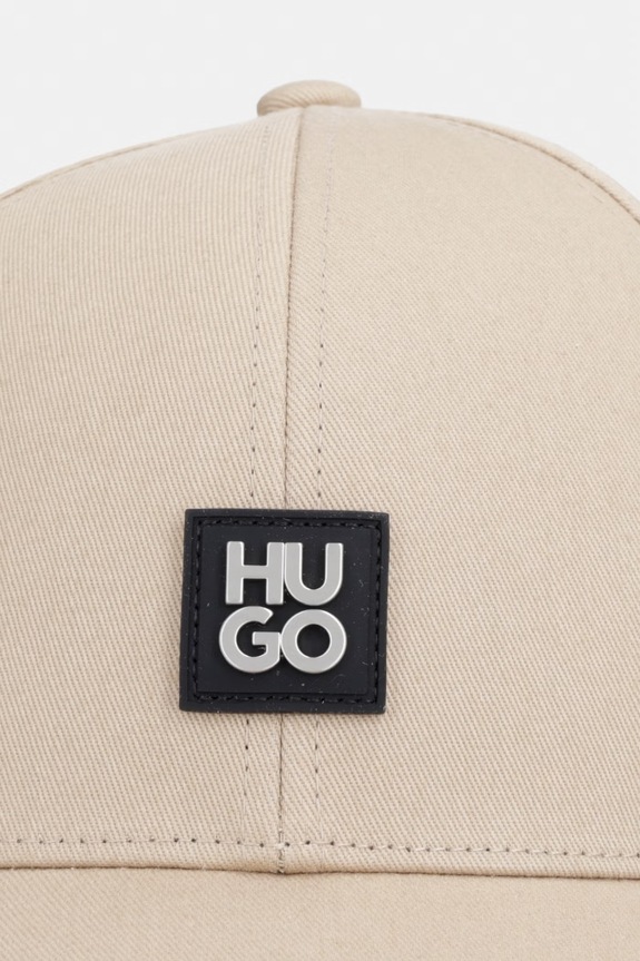 HUGO baseball sapka Jake-ME 50539554 bézs SS26
