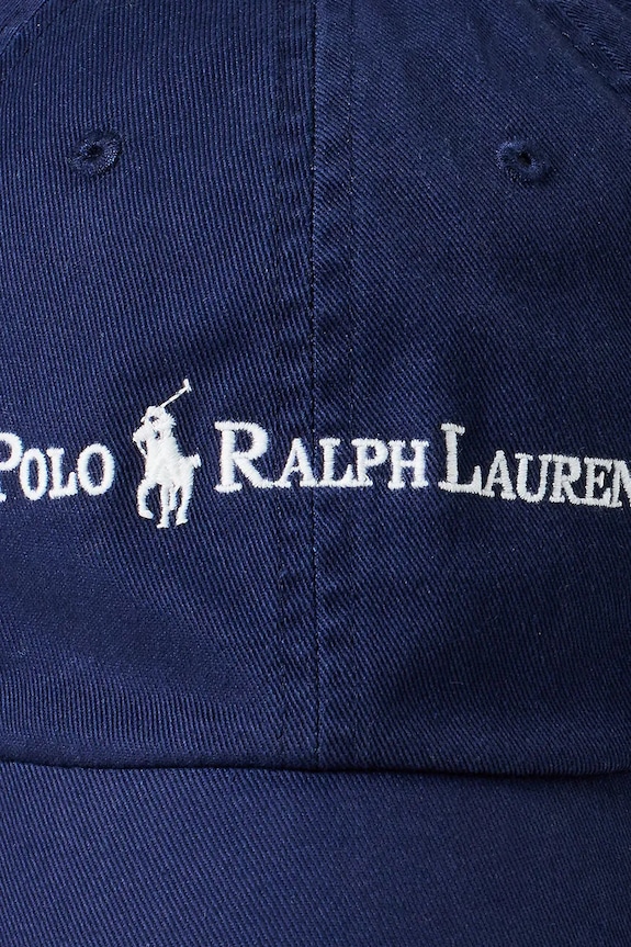 Accessori Polo Ralph Lauren Cappello da baseball sportivo da uomo in cotone 710958055 blu navy