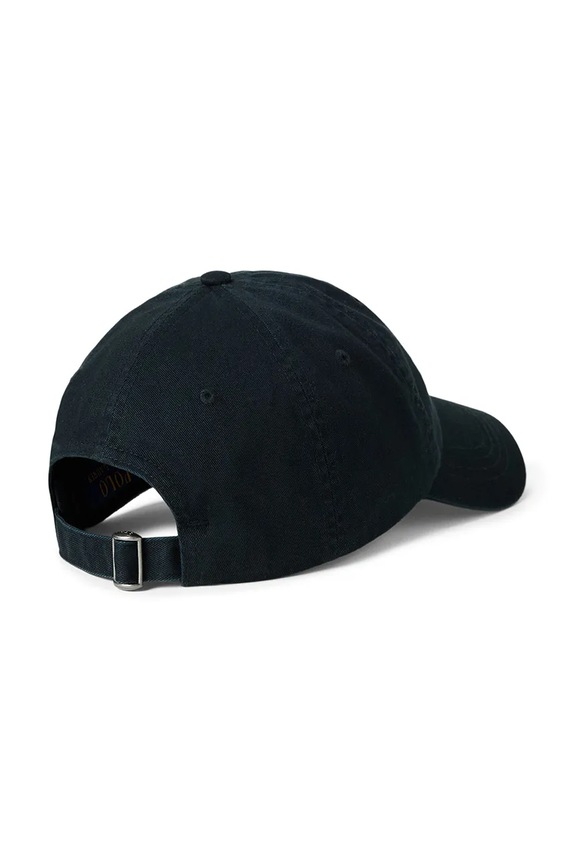 Polo Ralph Lauren καπέλο μπέιζμπολ ανδρικό βαμβακερό Sport Cap 710958055 μαύρο SS26