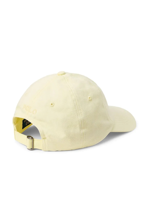 Polo Ralph Lauren czapka z daszkiem bawełniana Cap 710964764 beżowy SS25