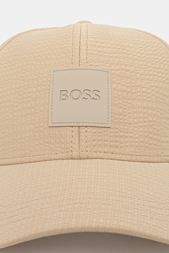 Καπέλο BOSS 50539418 μπεζ SS25