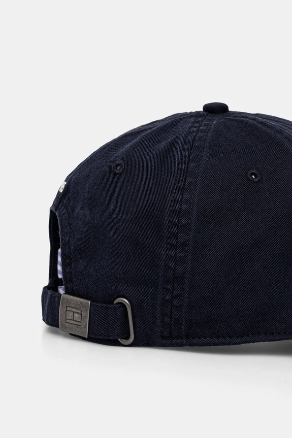 Kiegészítők Tommy Hilfiger pamut baseball sapka AM0AM13159 sötétkék