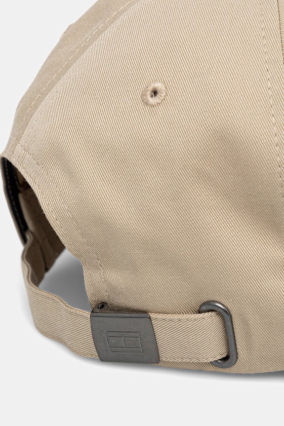 Kiegészítők Tommy Hilfiger pamut baseball sapka AM0AM13162 bézs