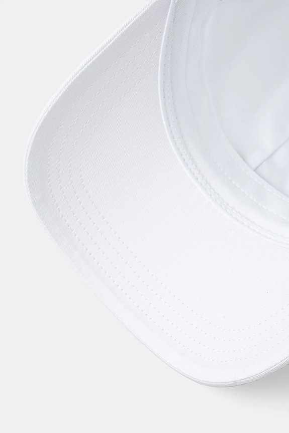 Tommy Hilfiger berretto da baseball in cotone bianco AM0AM13542