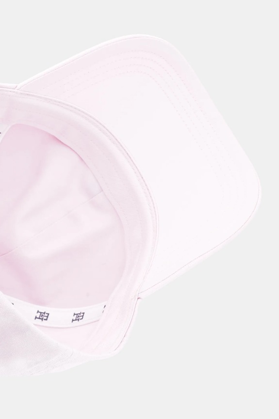 Tommy Hilfiger berretto da baseball in cotone rosa AM0AM13542