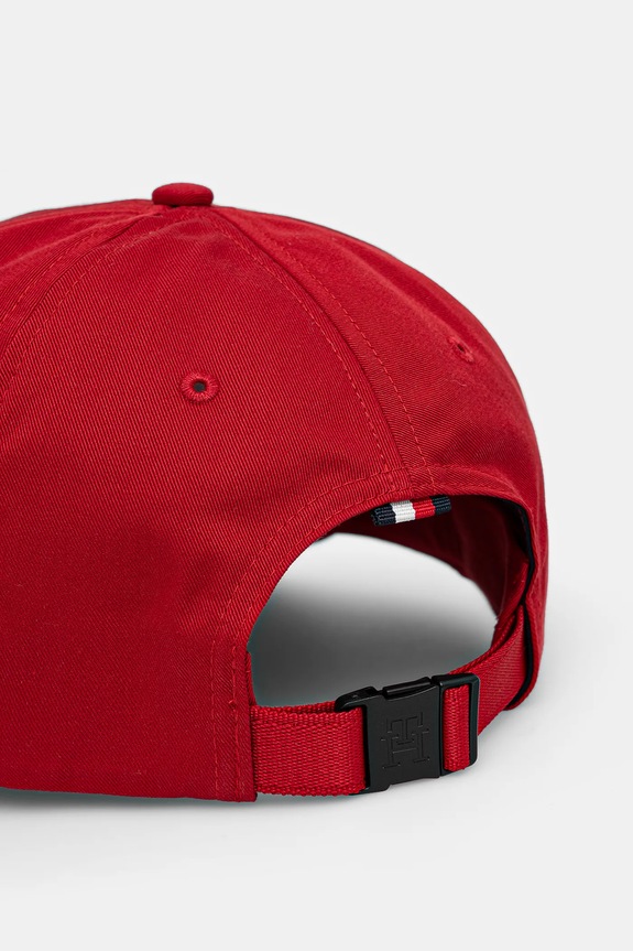 Accessori Tommy Hilfiger berretto da baseball in cotone AM0AM13542 rosso