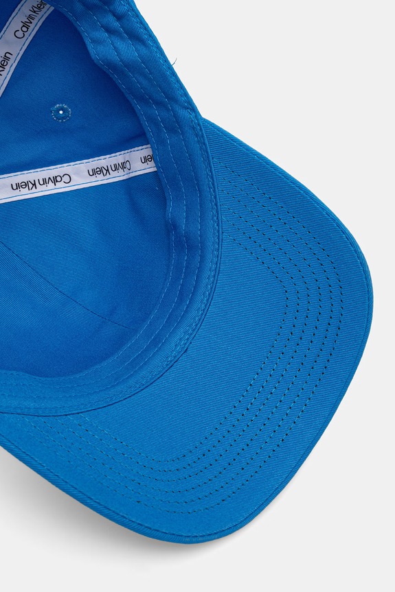 Calvin Klein șapcă pentru bărbați din bumbac albastru LV04G5004G