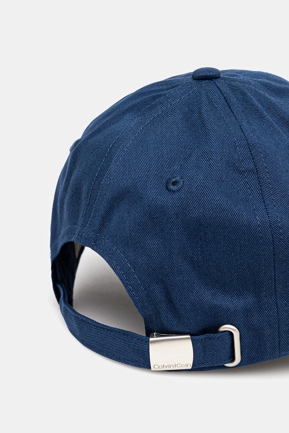 Dodatki Bombažna bejzbolska kapa Calvin Klein Jeans LV04G5032G mornarsko modra