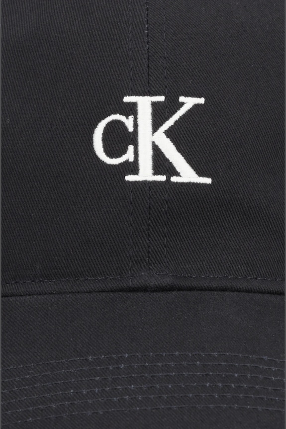 Calvin Klein șapcă bărbați bumbac LV04G5002G negru SS26