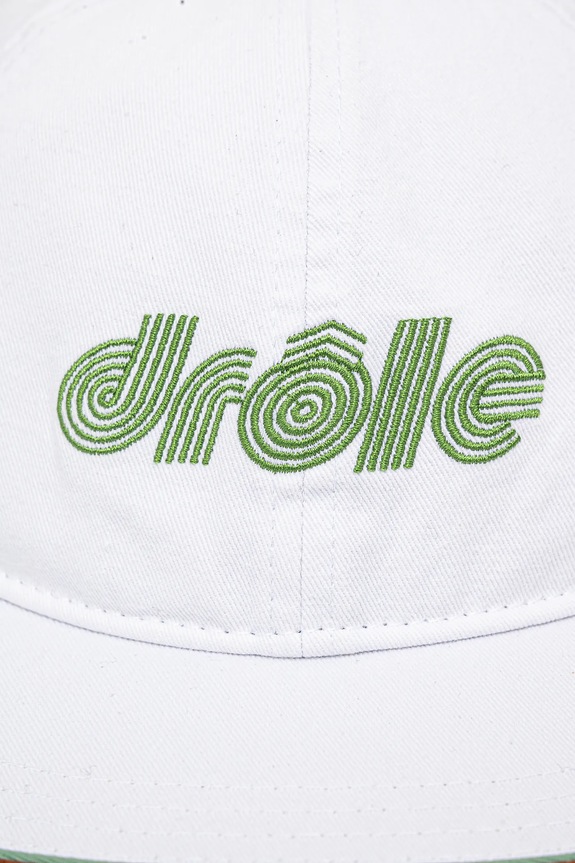 Kapa sa šiltom Drôle de Monsieur La Casquette Drule Tennis G.CP173.CO138.WT bijela SS25