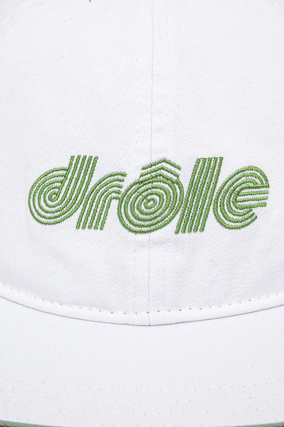 Kapa sa šiltom Drôle de Monsieur La Casquette Drule Tennis G.CP173.CO138.WT bijela SS25