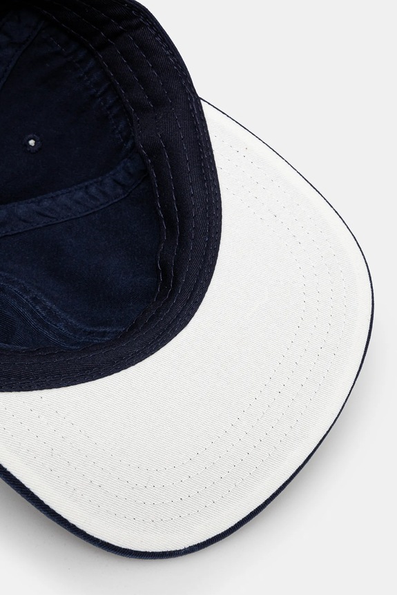 Accesorii Drôle de Monsieur șapcă de baseball din bumbac La Casquette D Miroir G.CP169.CO138.DNY bleumarin