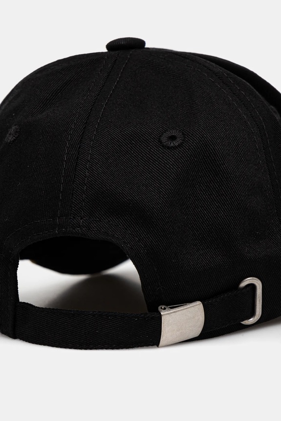 Just Cavalli berretto da baseball in cotone 78QAZK50.ZG318 nero SS25