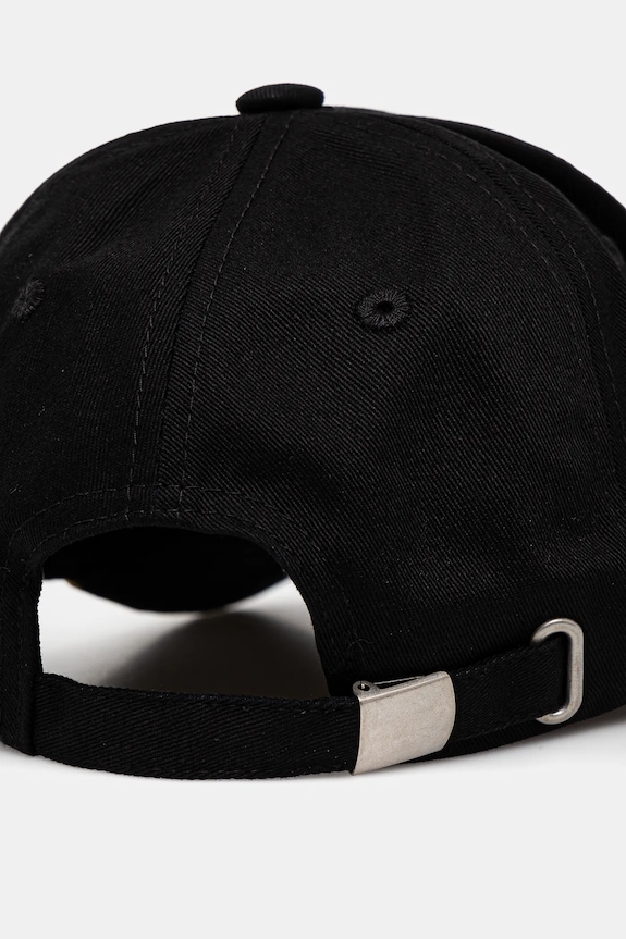 Just Cavalli berretto da baseball in cotone 78QAZK50.ZG318 nero SS25