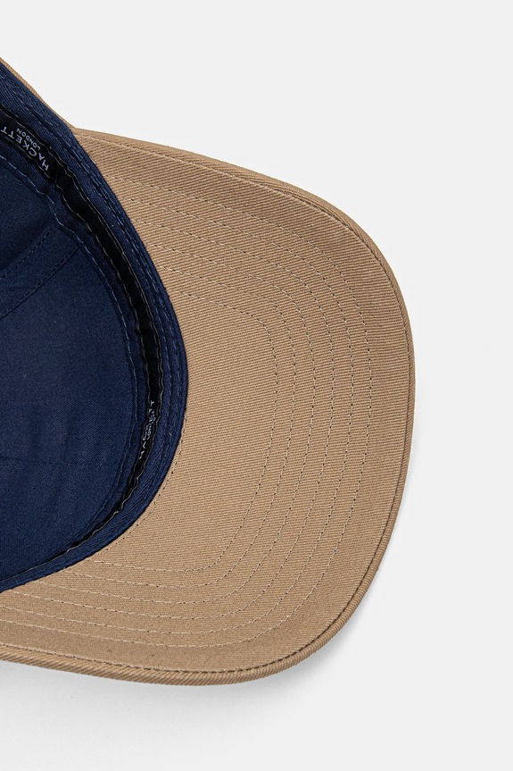 Hackett London czapka z daszkiem bawełniana beżowy HM042652