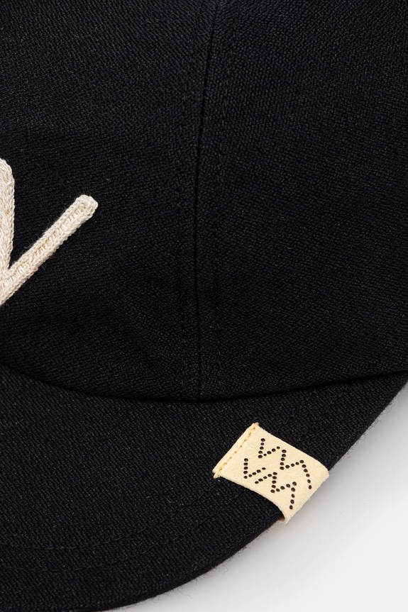 Visvim șapcă de lână Honus Cap 125103003011 bleumarin SS25