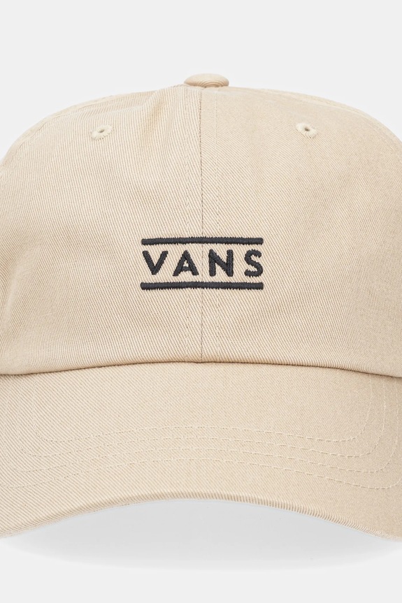 Vans czapka z daszkiem bawełniana VN000HS64MG1 zielony SS25