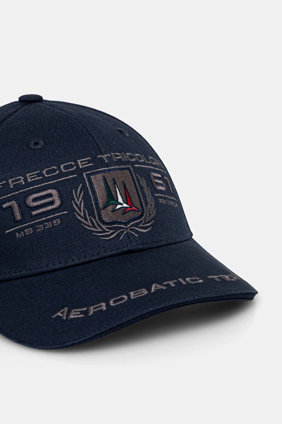 Aeronautica Militare berretto da baseball in cotone HA1206CT3299 blu navy SS25