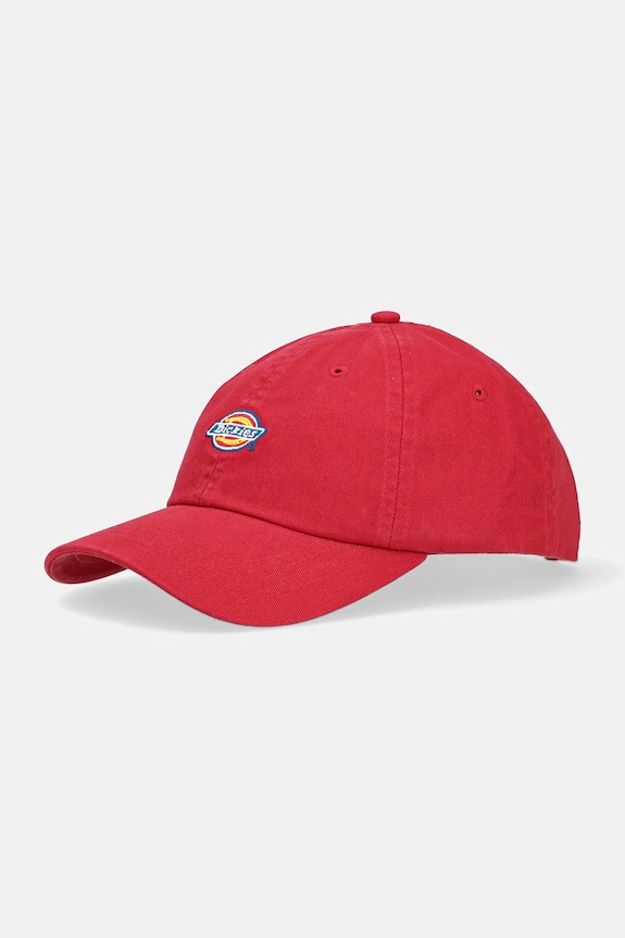 Dickies berretto da baseball in cotone cotone rosso DK0A4TKV0ER1