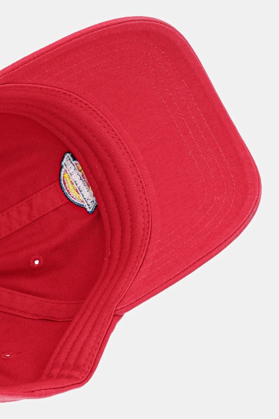 Dickies berretto da baseball in cotone rosso DK0A4TKV0ER1