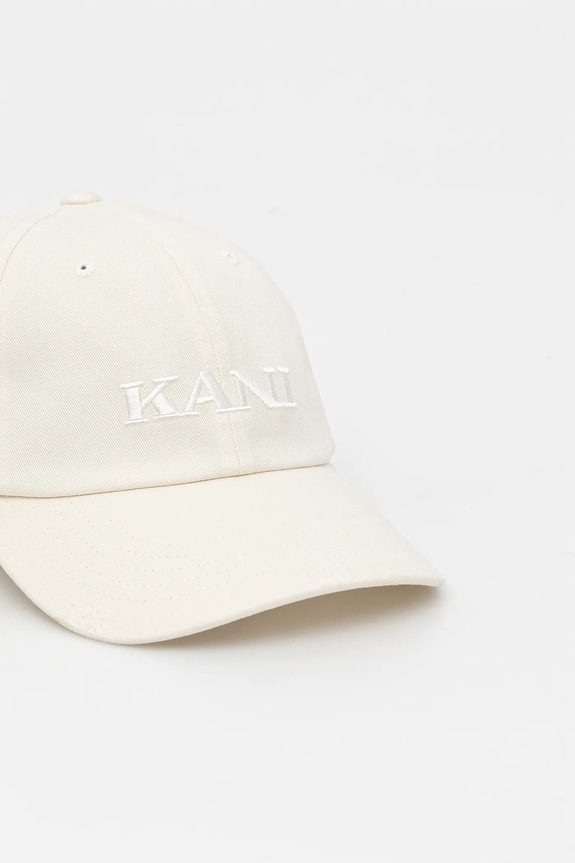 Bavlnená šiltovka Karl Kani 70300031 béžová SS25