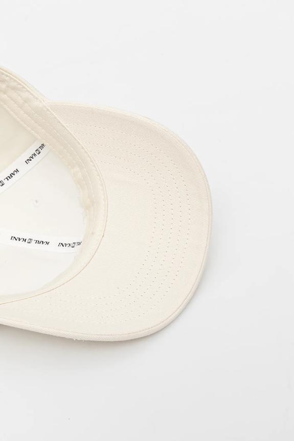 Bavlnená šiltovka Karl Kani béžová 70300031