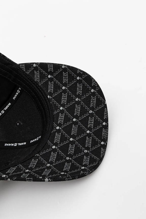 Βαμβακερό καπέλο του μπέιζμπολ Karl Kani μαύρο 70300034