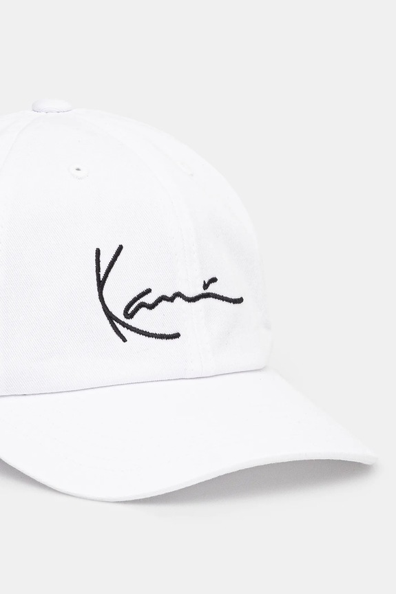 Βαμβακερό καπέλο του μπέιζμπολ Karl Kani 7030247 λευκό SS25