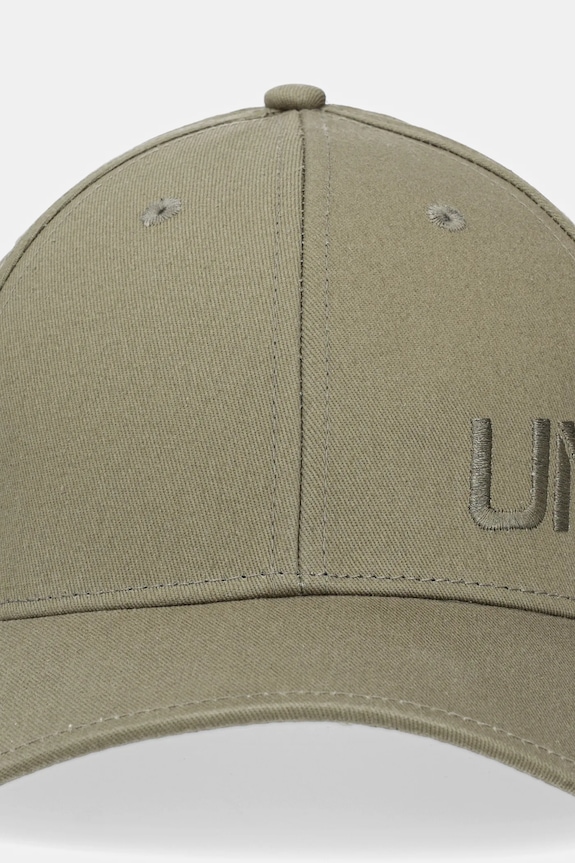 Bavlnená šiltovka United Colors of Benetton 6NFPUA01C zelená SS25
