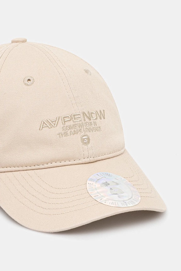 AAPE baseball cap Now AAPCPM4940XXO beige SS25