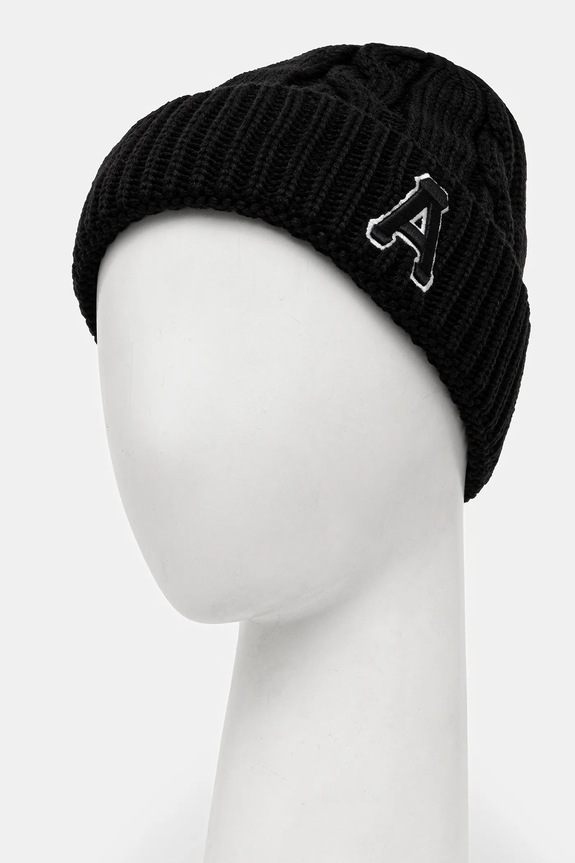 Шапка AAPE Main AAPHTM5288XXN чорний SS25