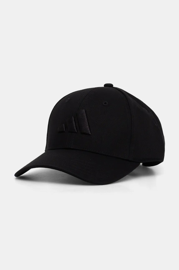 adidas baseball sapka BBALL CAP TONAL aplikációval fekete JE5657