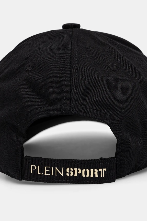 Αξεσουάρ Βαμβακερό καπέλο του μπέιζμπολ PLEIN SPORT SADA.UAC0498.STE003N μαύρο