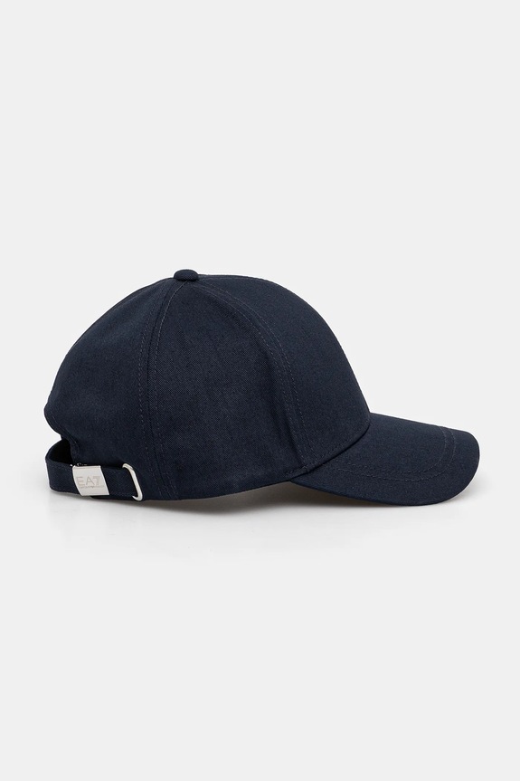 Accesorii EA7 Emporio Armani Șapcă de bumbac AF11989.7X000005 bleumarin