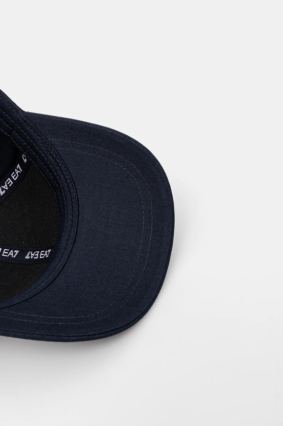 EA7 Emporio Armani Șapcă de bumbac bleumarin AF11989.7X000005