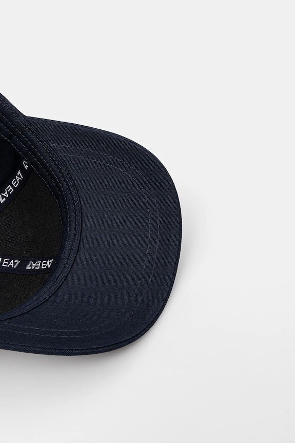 EA7 Emporio Armani Șapcă de bumbac bleumarin AF11989.7X000005