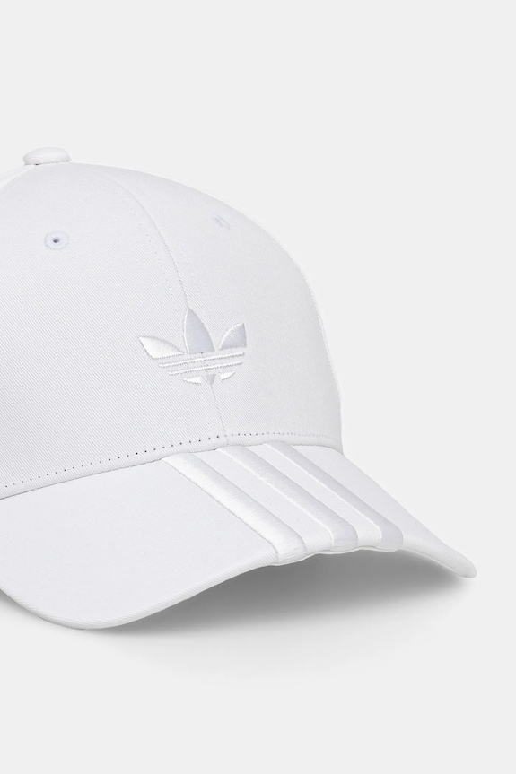 adidas Originals berretto da baseball in cotone BASEBALL JN5832 bianco SS25