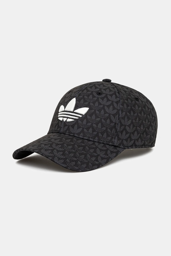 Καπέλο adidas Originals MONO απλικέ μαύρο JD0986