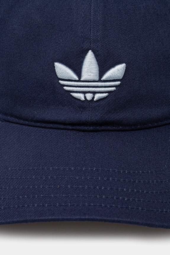adidas Originals berretto da baseball in cotone BASEBALL AC JC6030 blu navy SS25