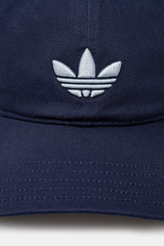 adidas Originals berretto da baseball in cotone BASEBALL AC JC6030 blu navy SS25