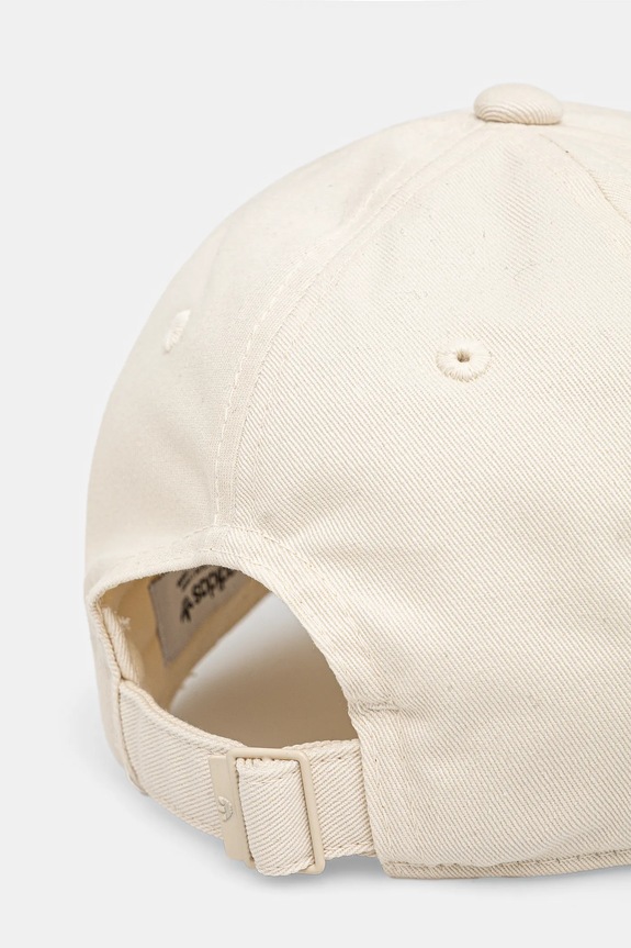Αξεσουάρ Βαμβακερό καπέλο του μπέιζμπολ adidas Originals BASEBALL AC JC6037 μπεζ