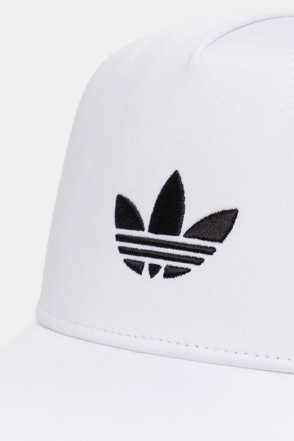 Šiltovka adidas Originals CURVED TRUCKER JC6039 biela SS25