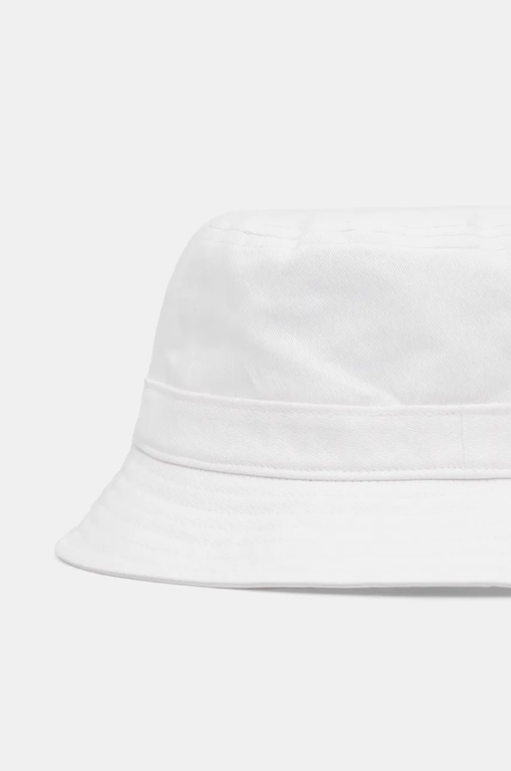 Βαμβακερό καπέλο adidas Originals Adicolor JC6044 λευκό SS25