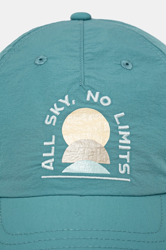 Akcesoria Columbia czapka z daszkiem 2121191 turkusowy