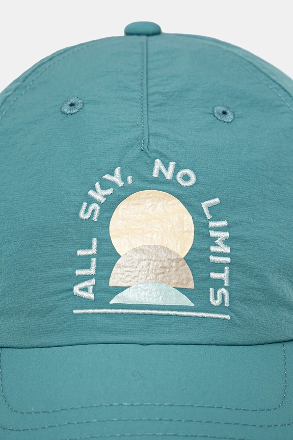 Akcesoria Columbia czapka z daszkiem 2121191 turkusowy