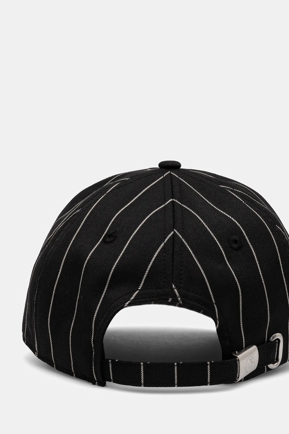 Carhartt WIP wool blend baseball cap Seaton Cap I034348.2MBXX black SS25